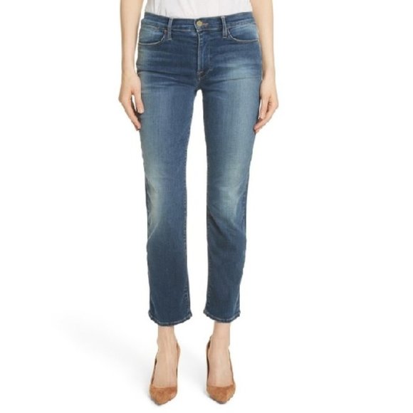🎁 FRAME Le High Ankle Straight Leg Jeans
